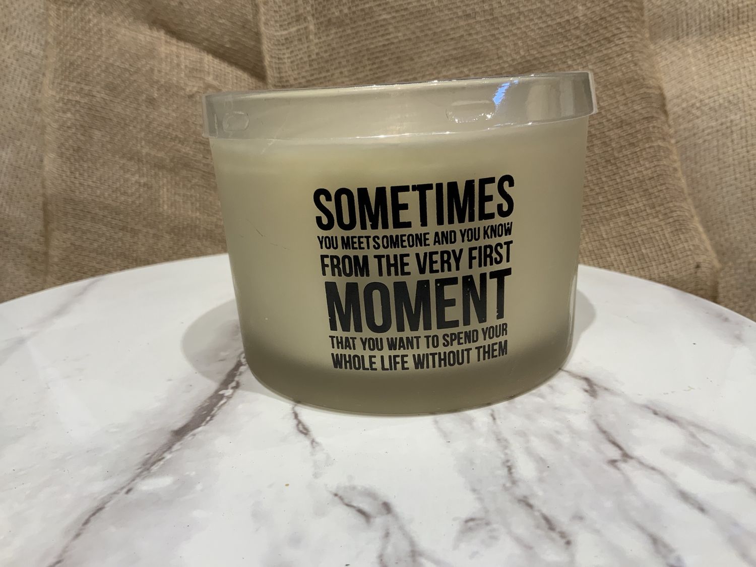 Jar Candle, Without Them 3 Wick