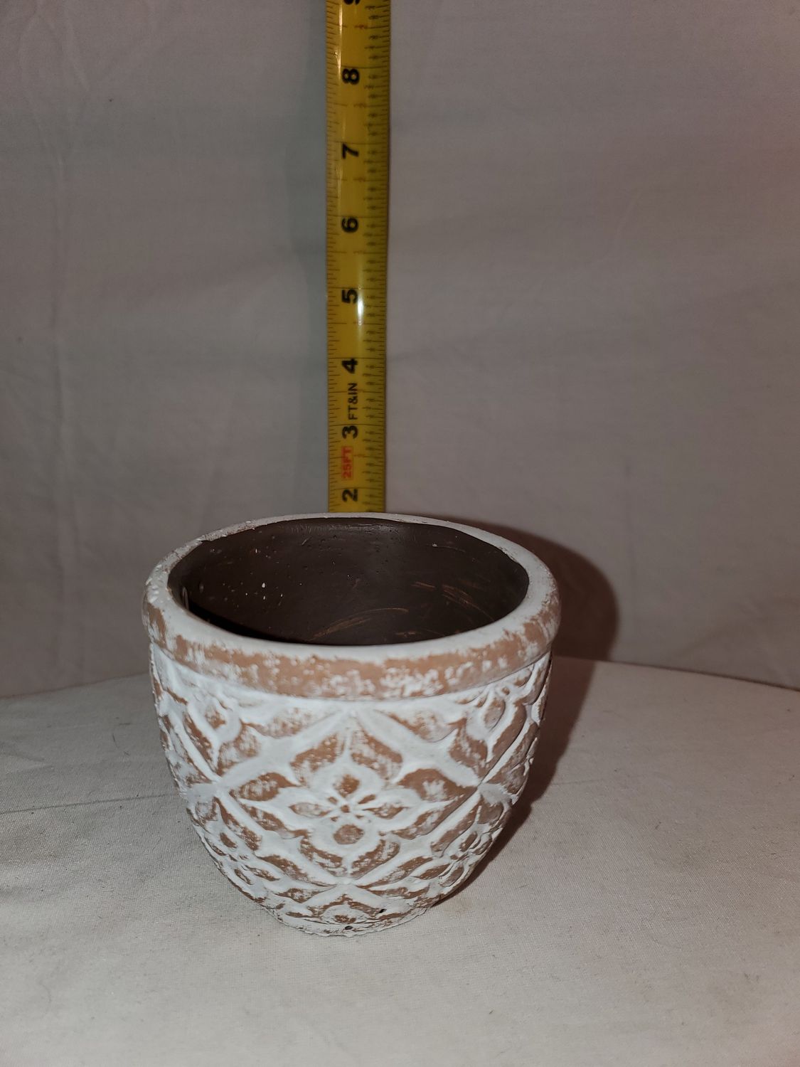 Pot, Patterned Round 2.75"