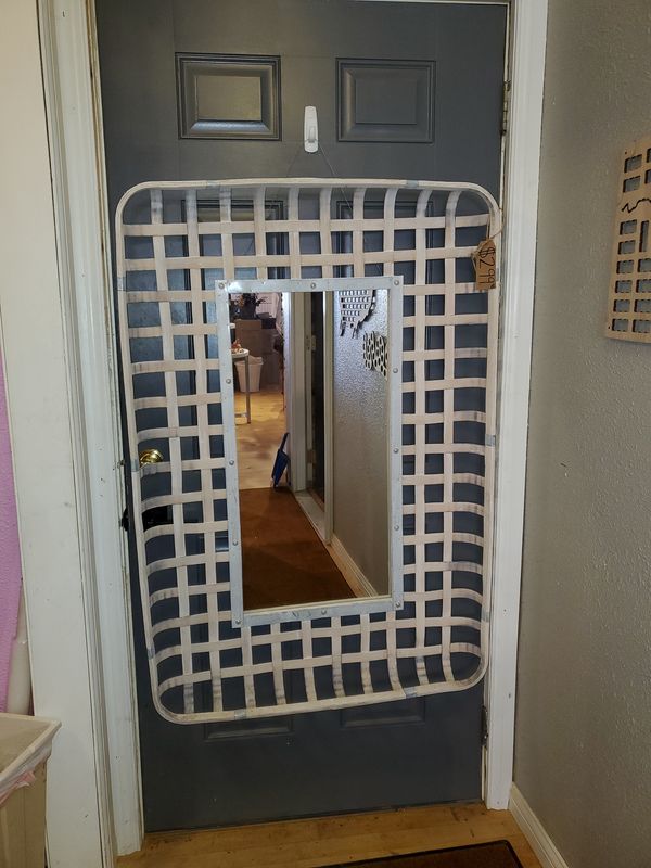 Mirror, Basket 49&quot; wall
