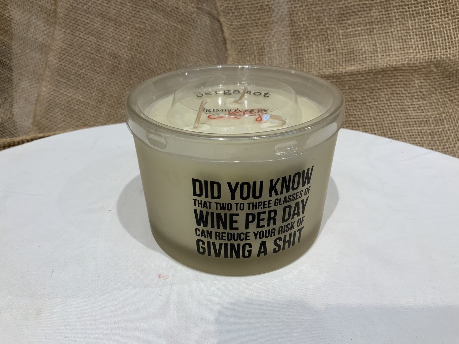 Jar Candle, Wine Per Day 3 wick