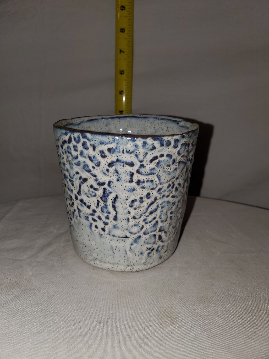 Pot, Stone Blue Med