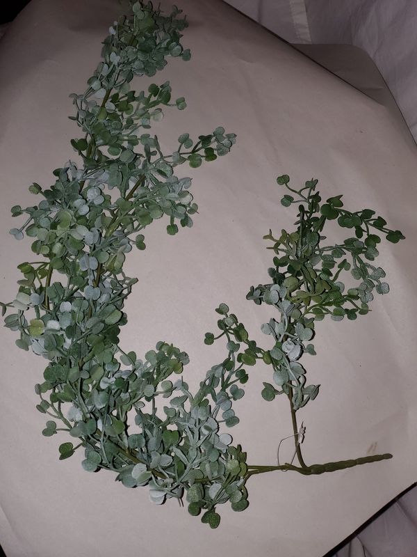 Spray, Button Leaf 30&quot; hanging