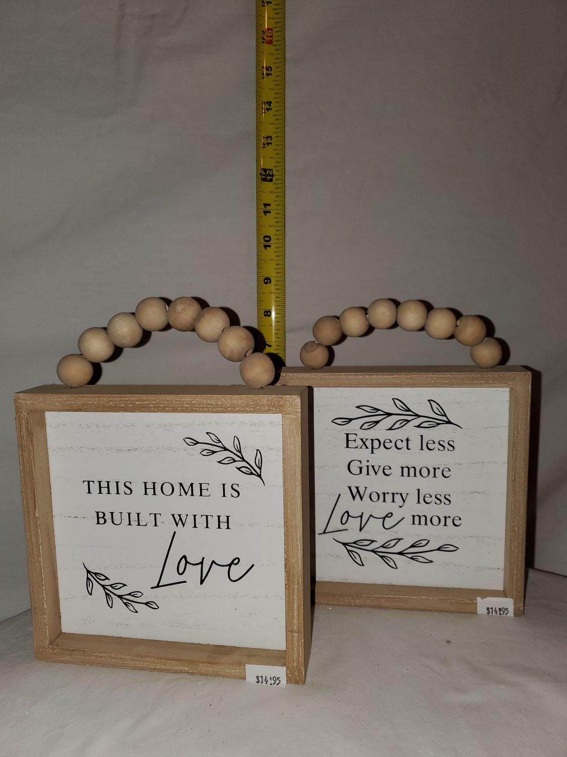 Sign, Beaded Handle ass't