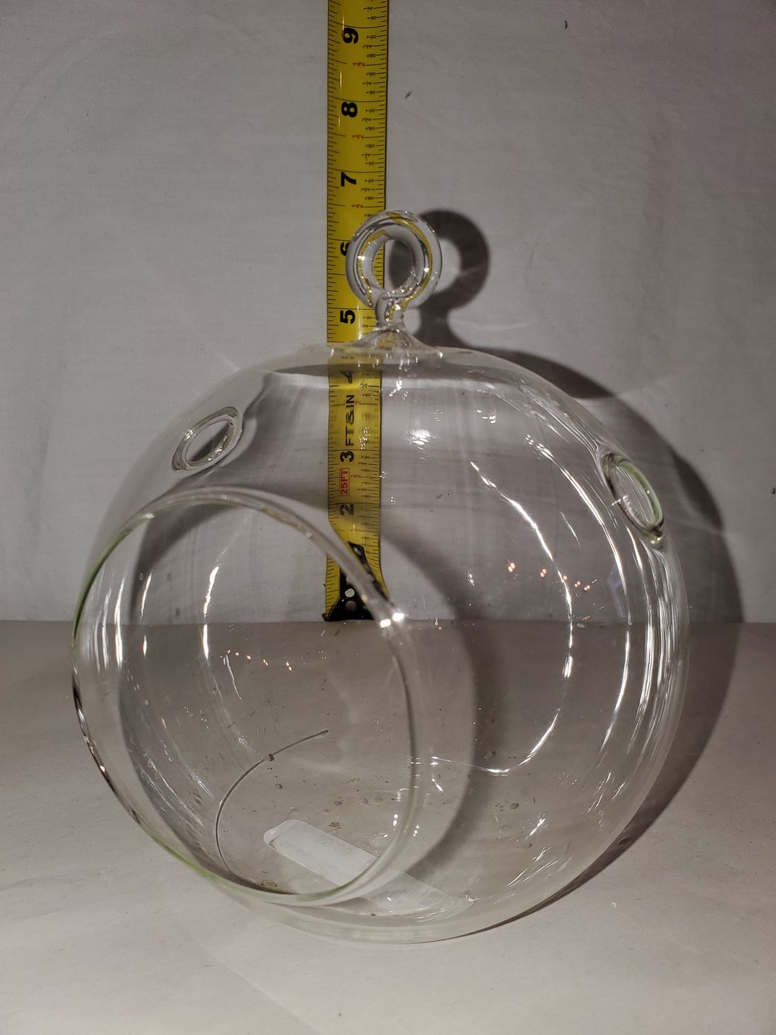 Terrarium, Clear Round 6"