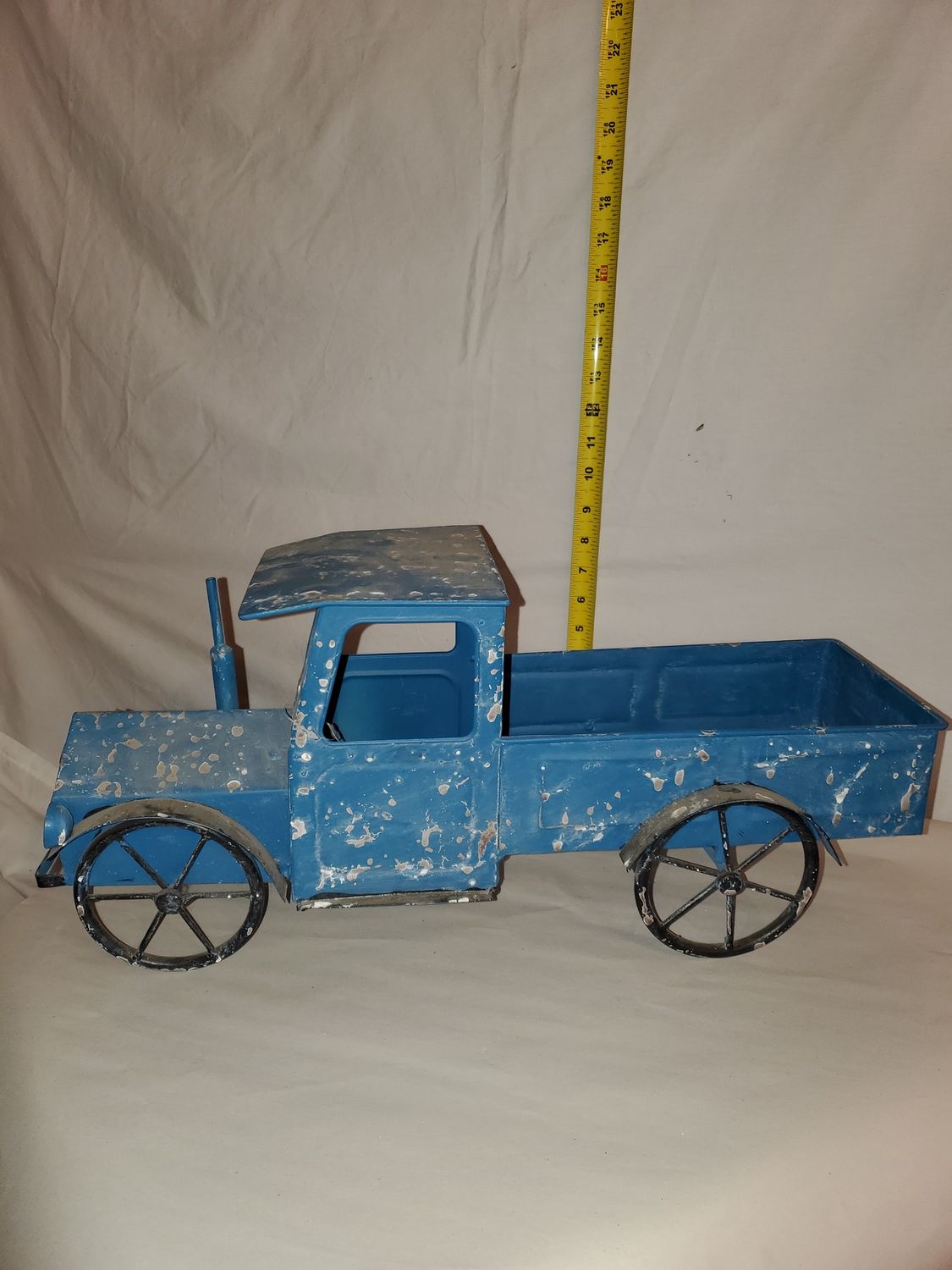 Truck, Blue Metal