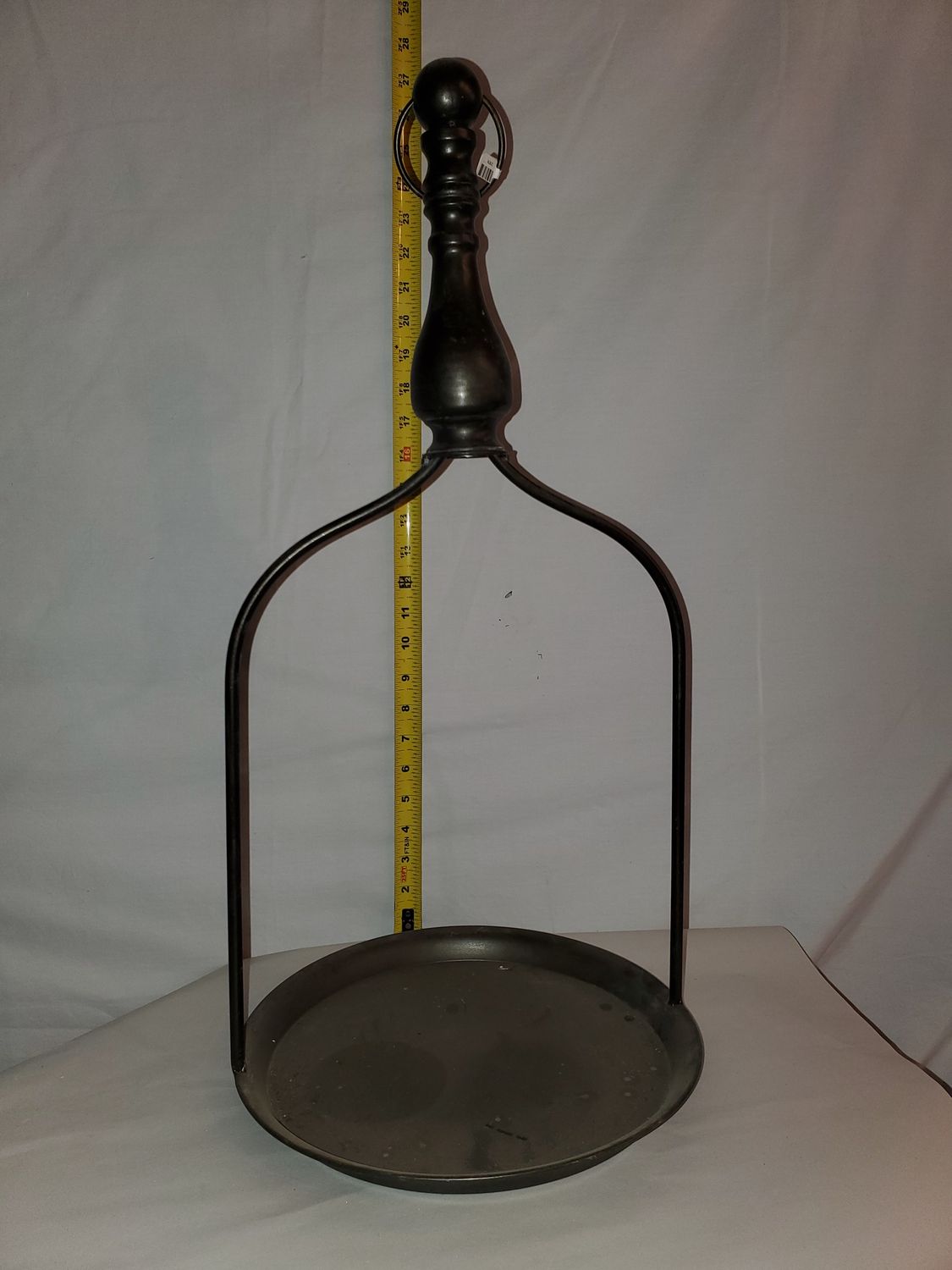 Candle Holder, Iron 11.75x24"