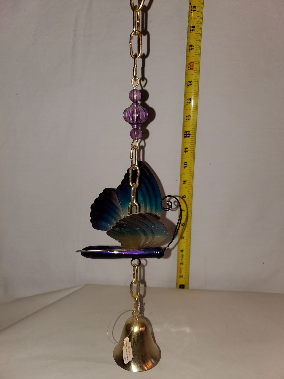Bell, Garden Butterfly metal
