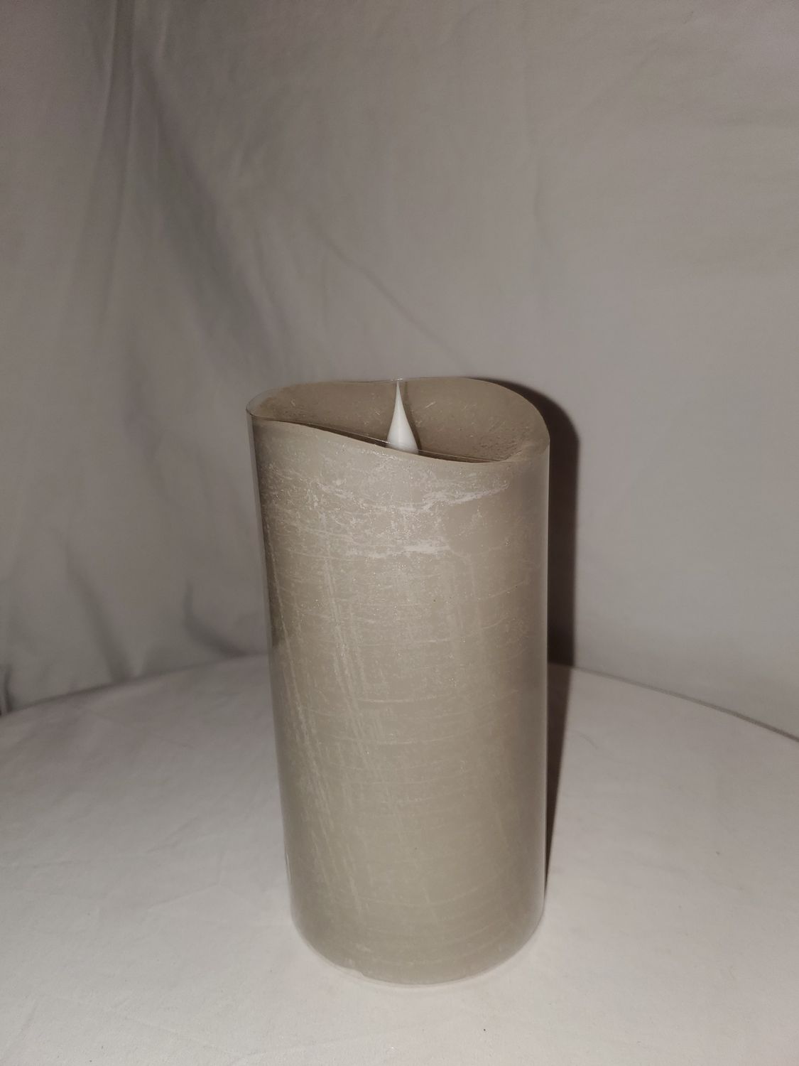 Candle, LED Champagne 3.5x7" Chmpg