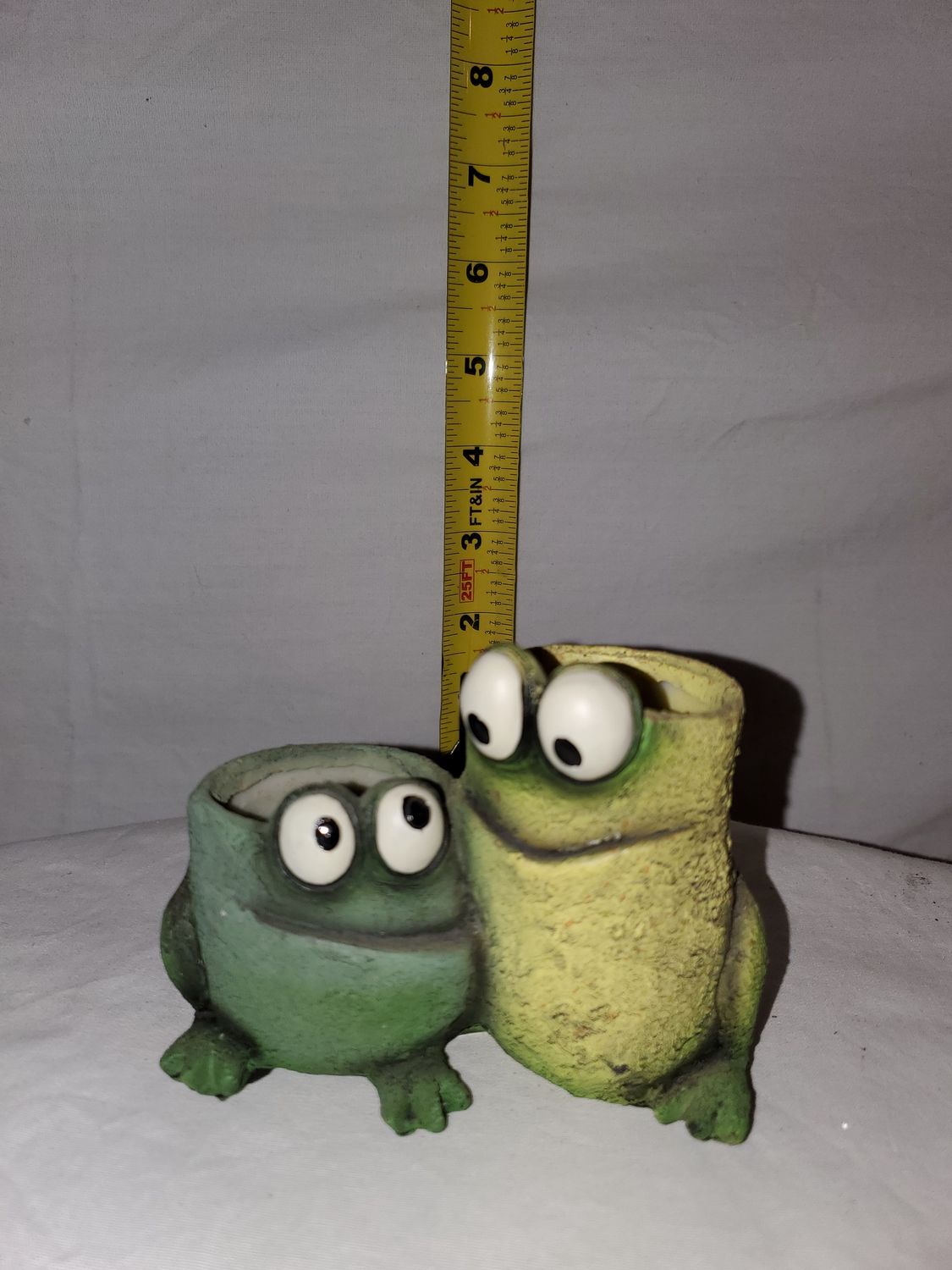 Planter, Baby Frog Pals green