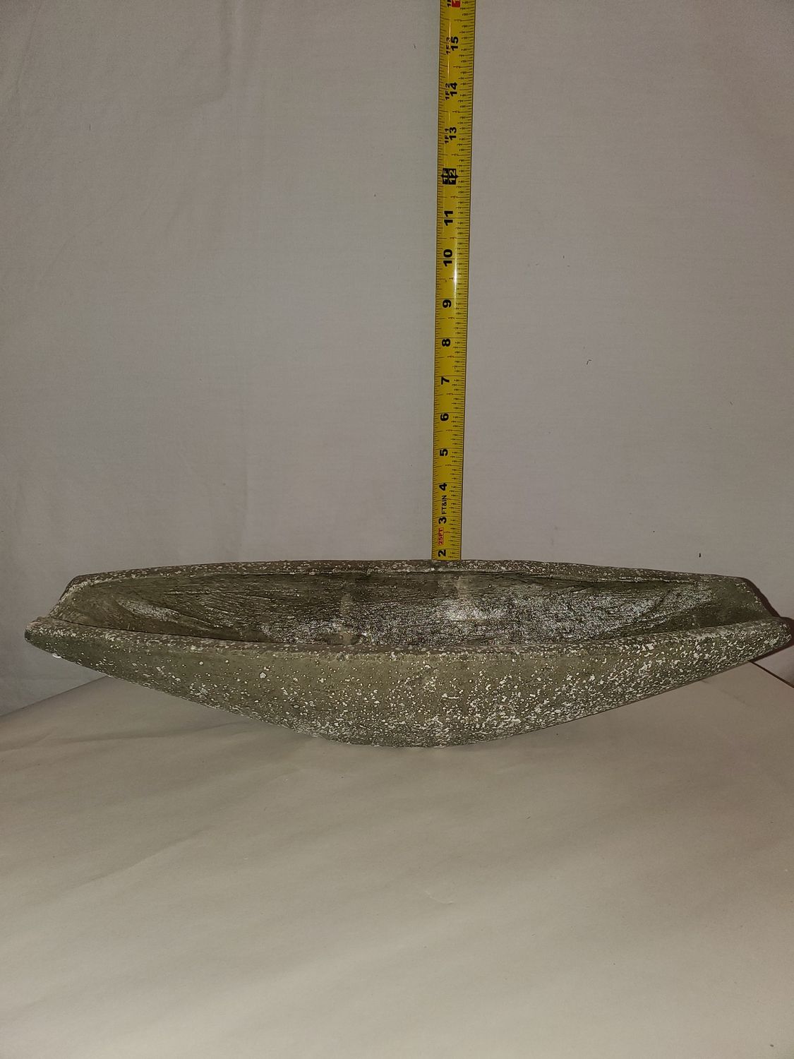 Planter, Stucco Boat med
