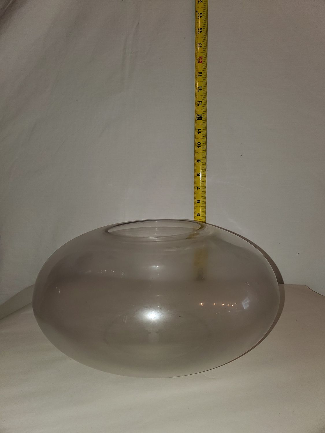 Bowl, Flat Bubble Clear