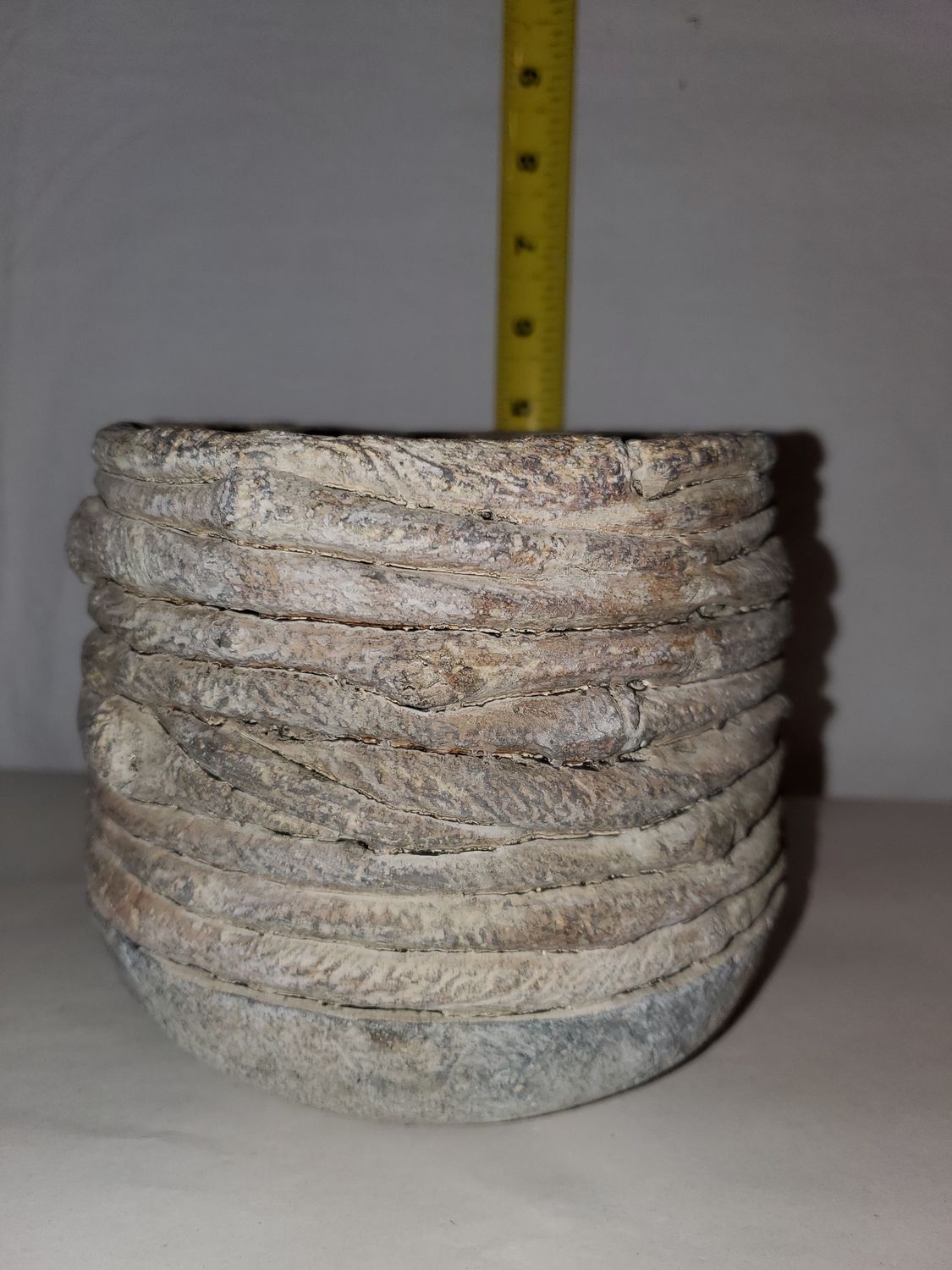 Planter, Spiral Branch cement