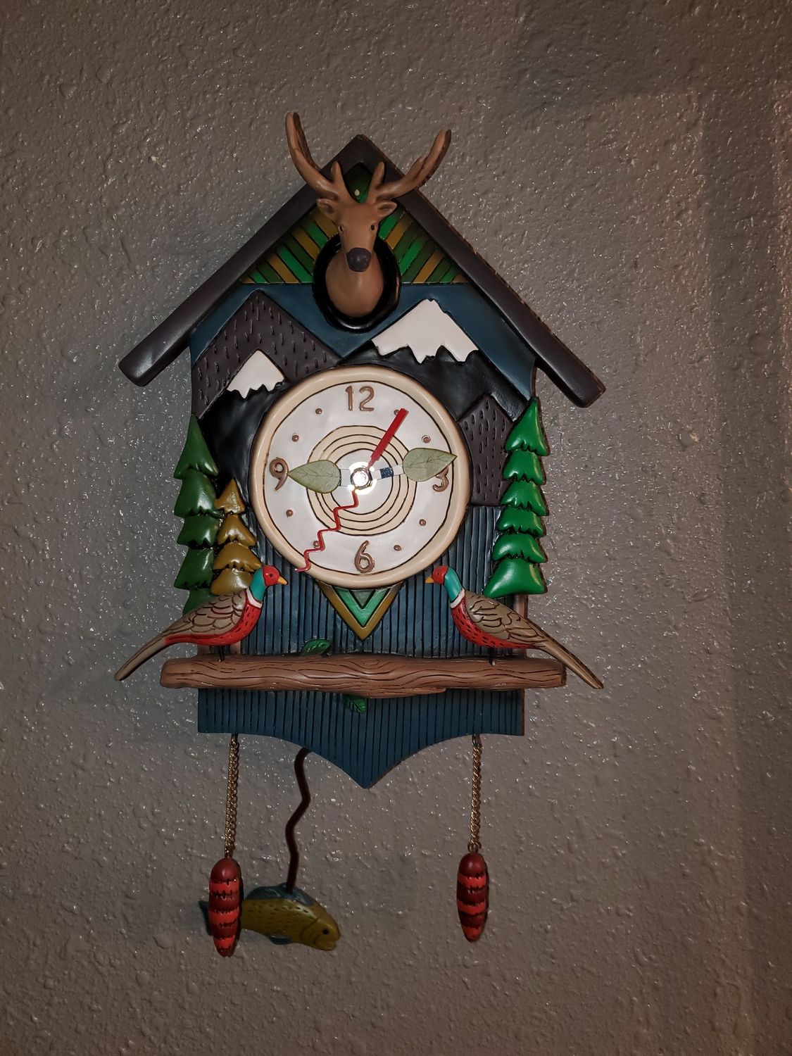 Clock, Mountain Time wall