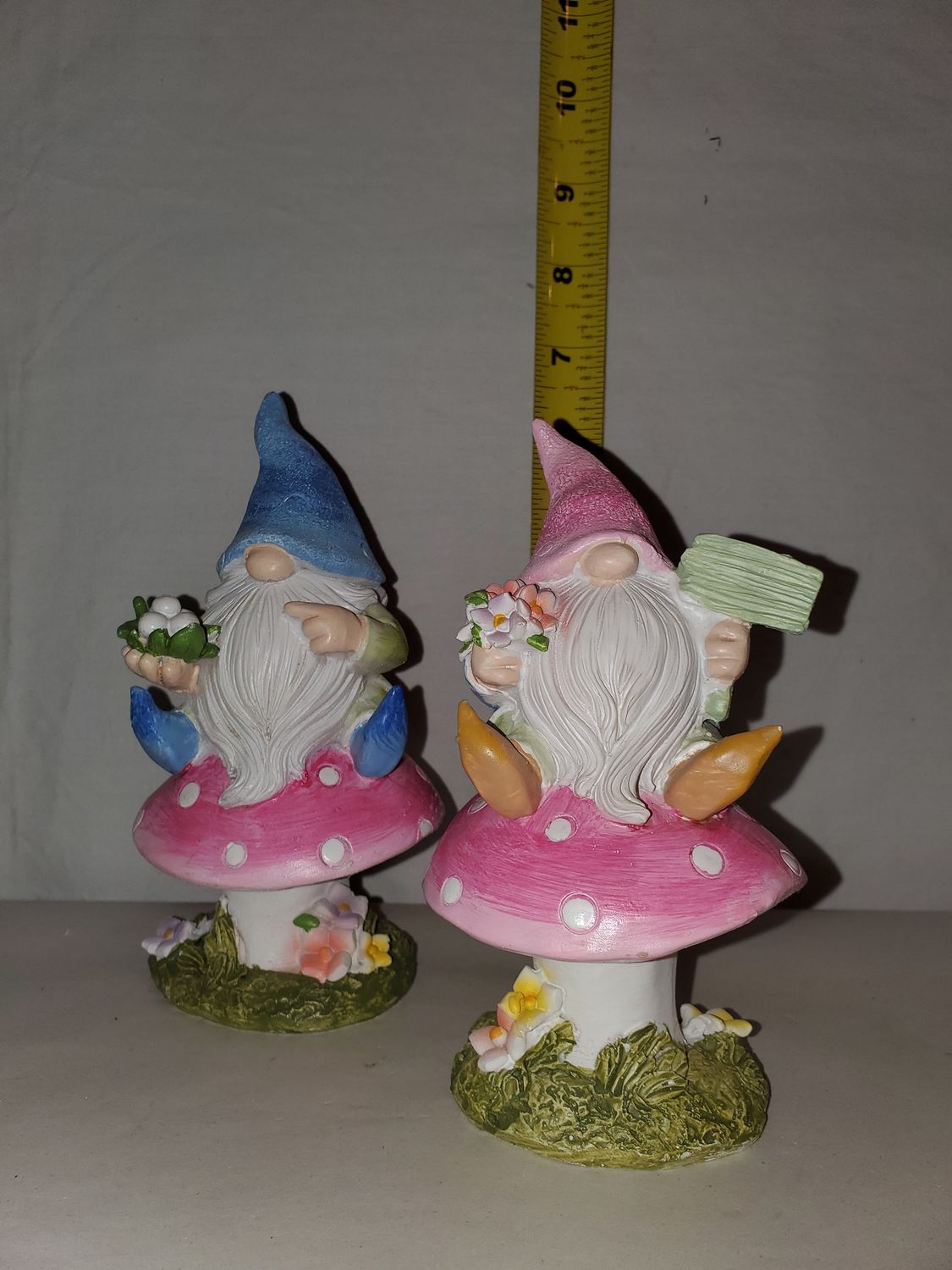 Gnome, Pink Mushroom 2 Asst