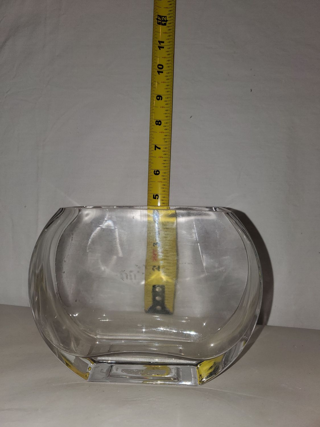 Vase, Clear Moon Square