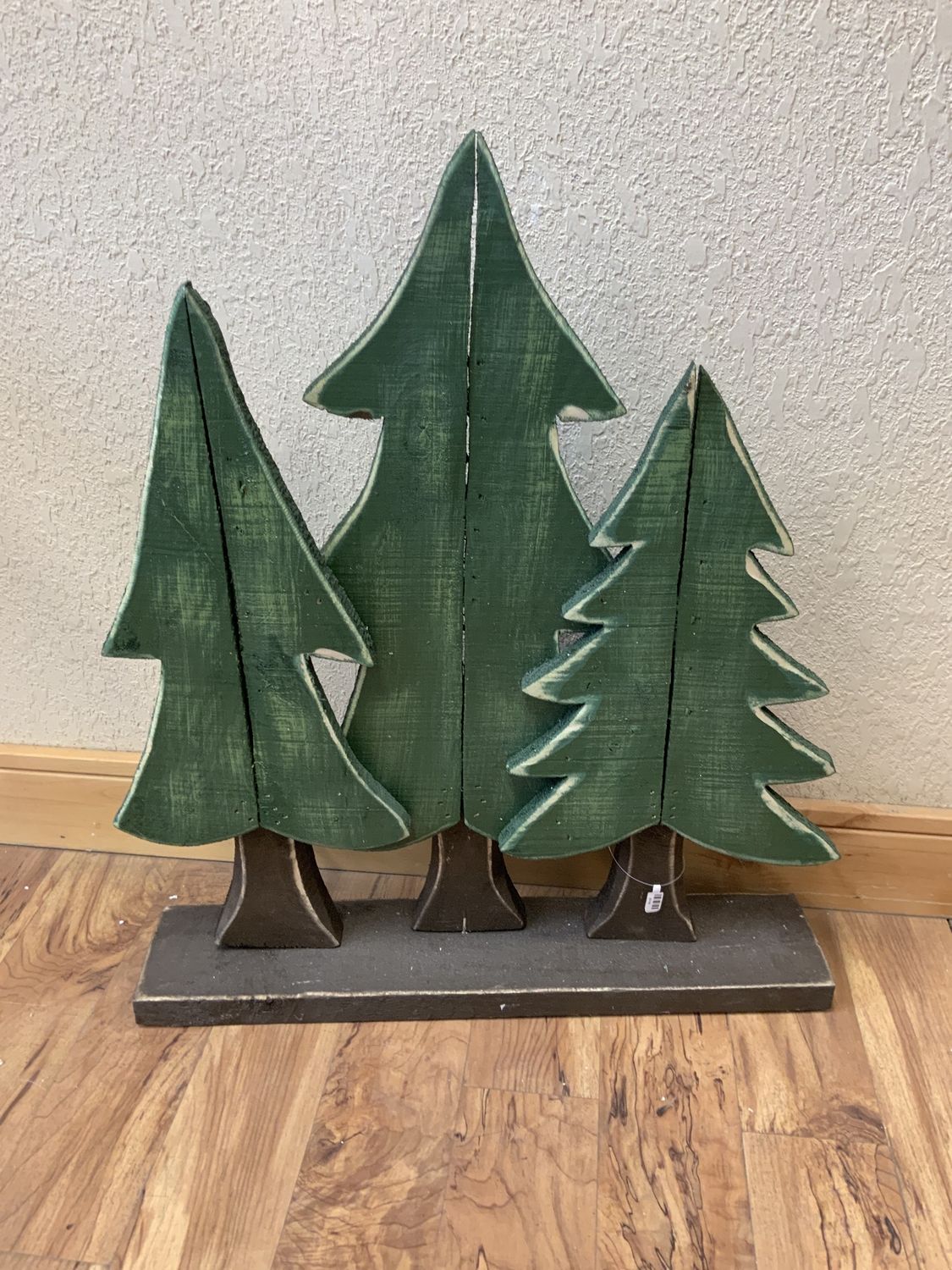 Wood Figurine, Forest Evergreen stander