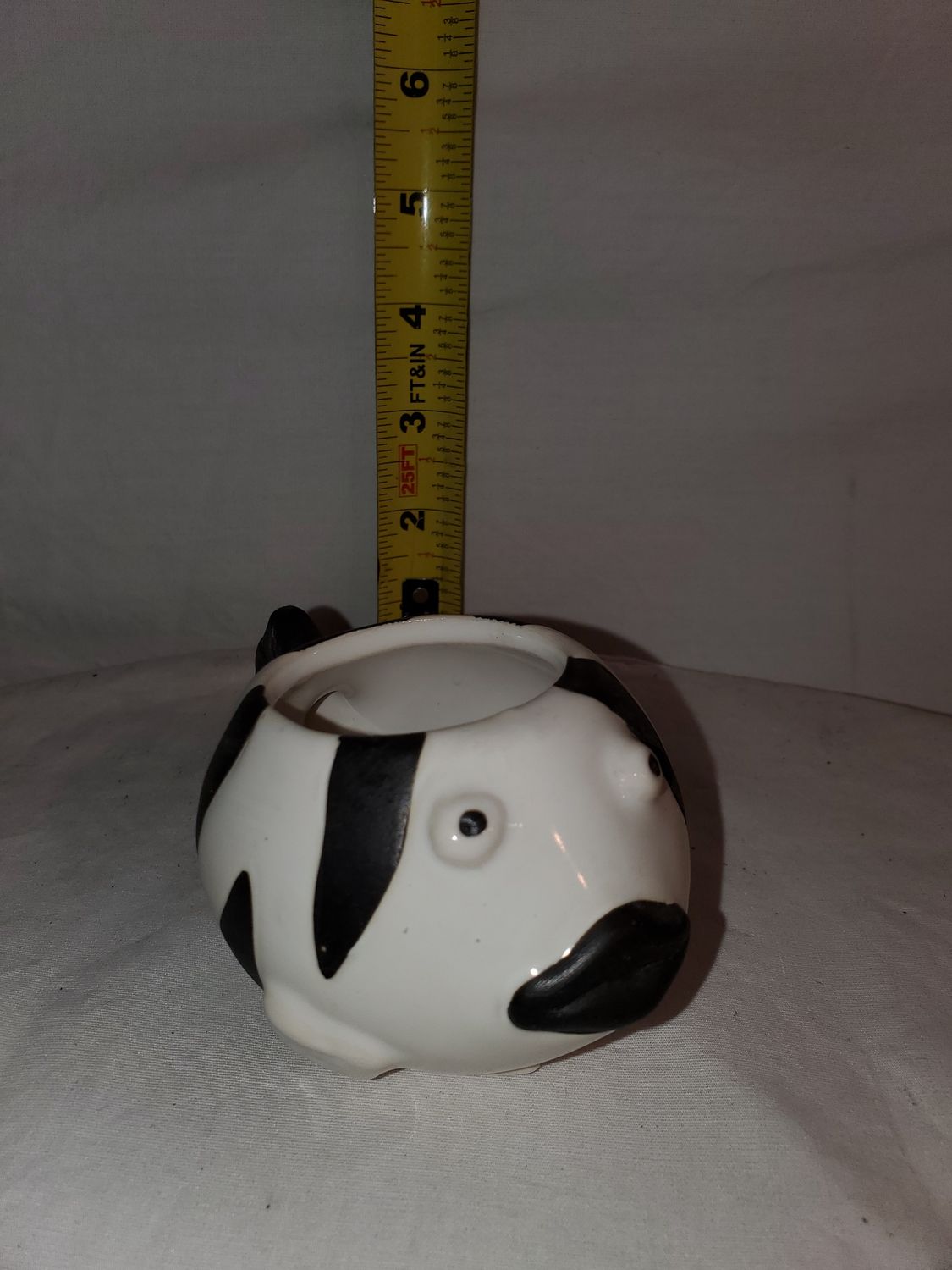 Planter, Fish Blk/Wht sm