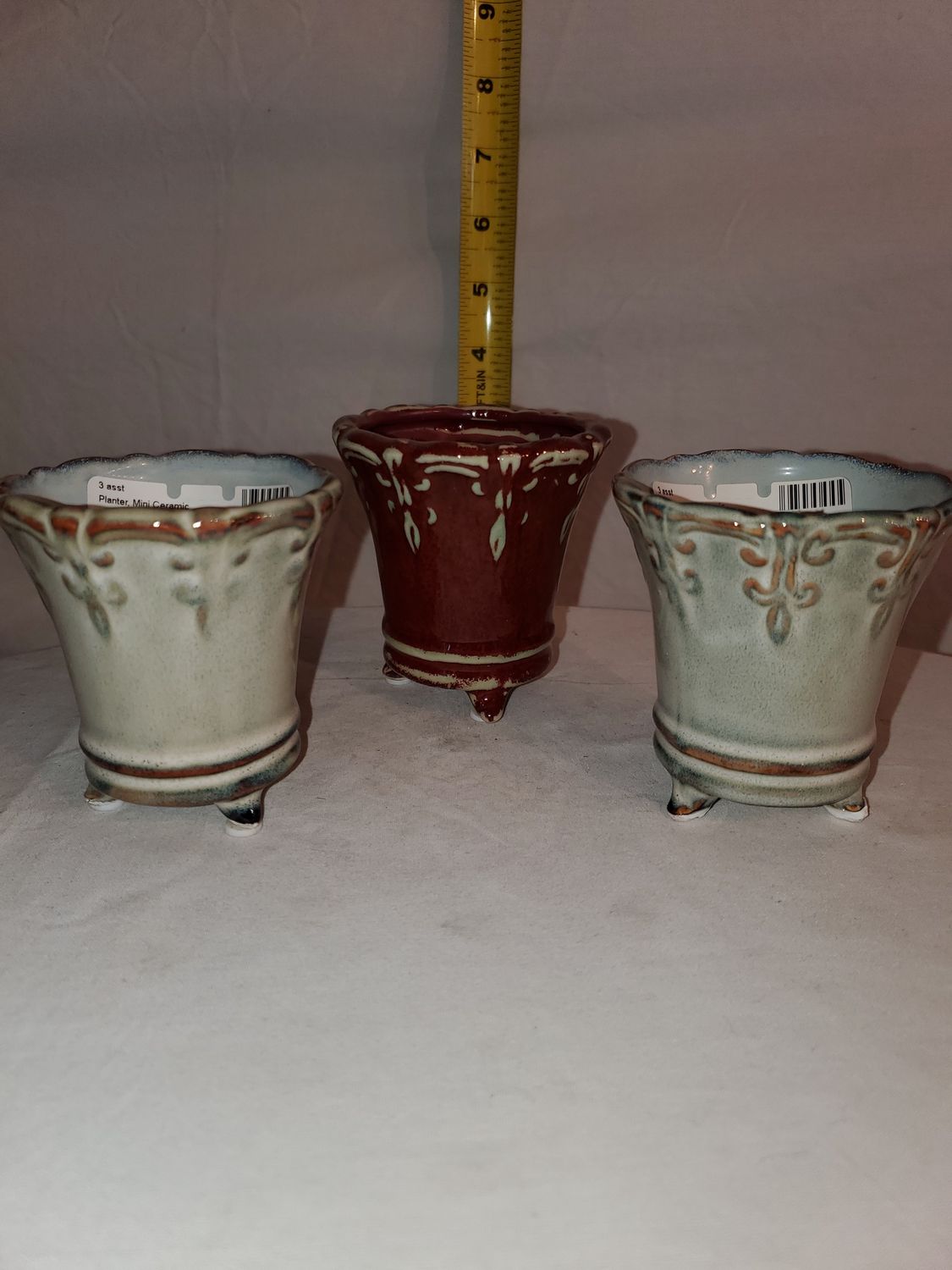 Planter, Mini Ceramic 3 asst