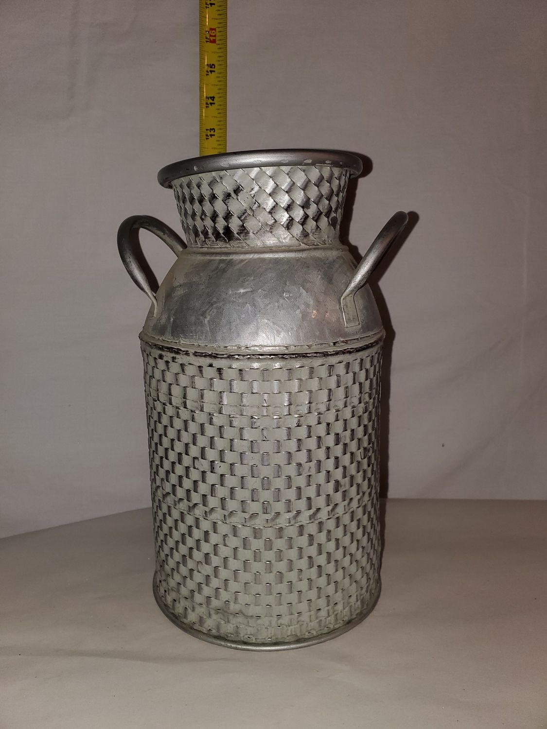 Cream Can, Brickle Pail 12"