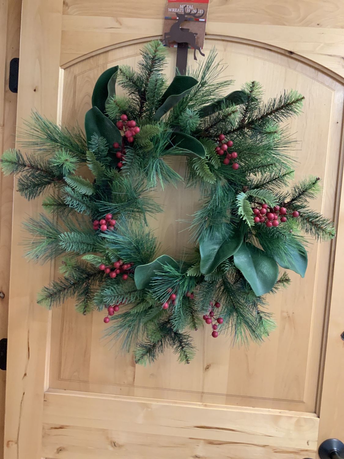 Wreath, Southern Welcome 24"Red Green