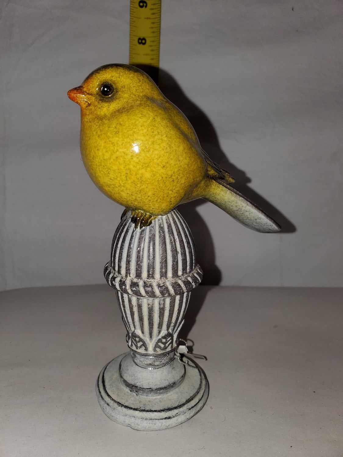 Figurine, Bird on Pedastal 3 asst.