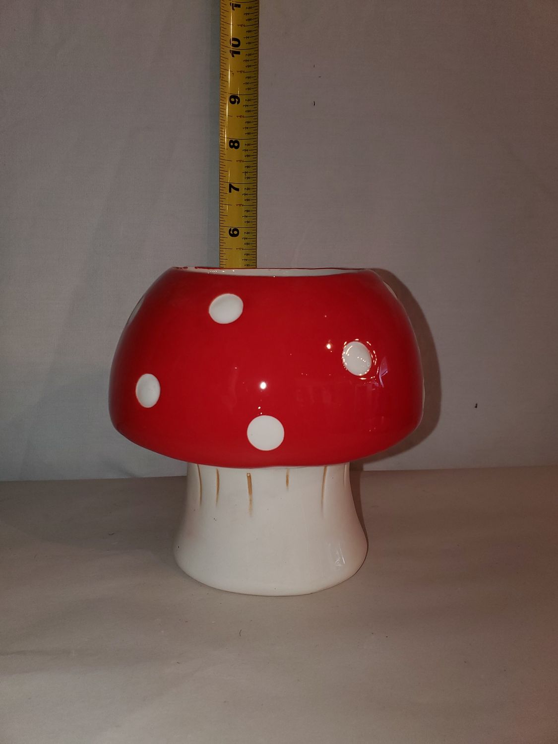 Planter, Mushroom Marty Merry sm ceram