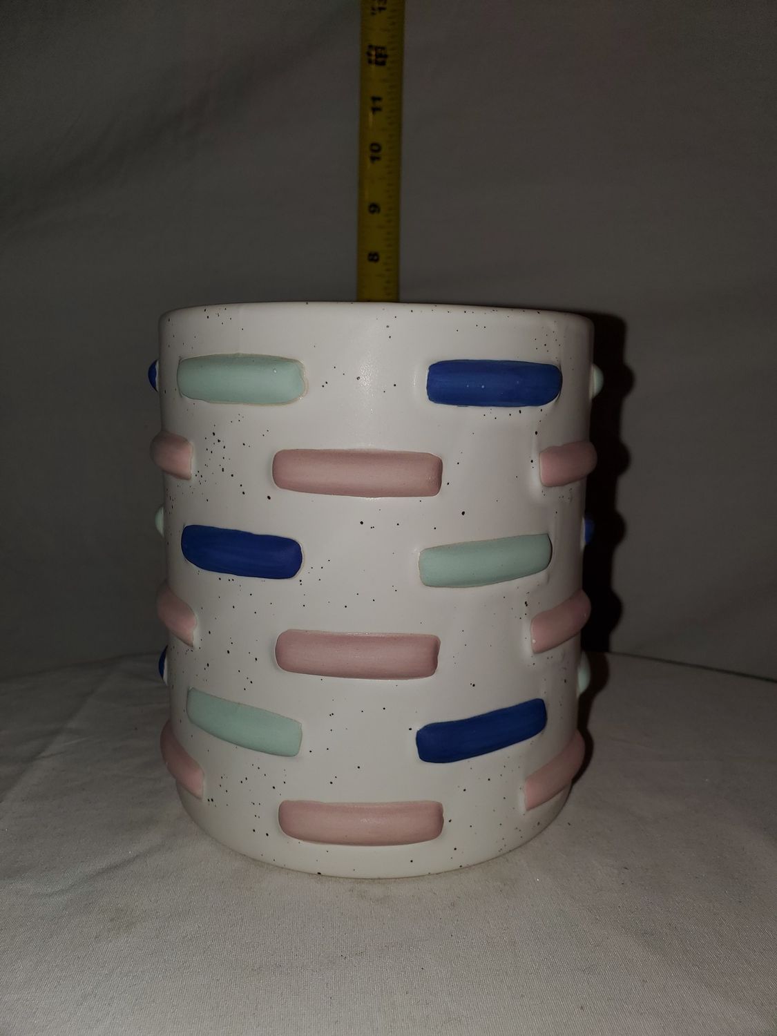 Planter, Marlin 5.5" blu/pnk