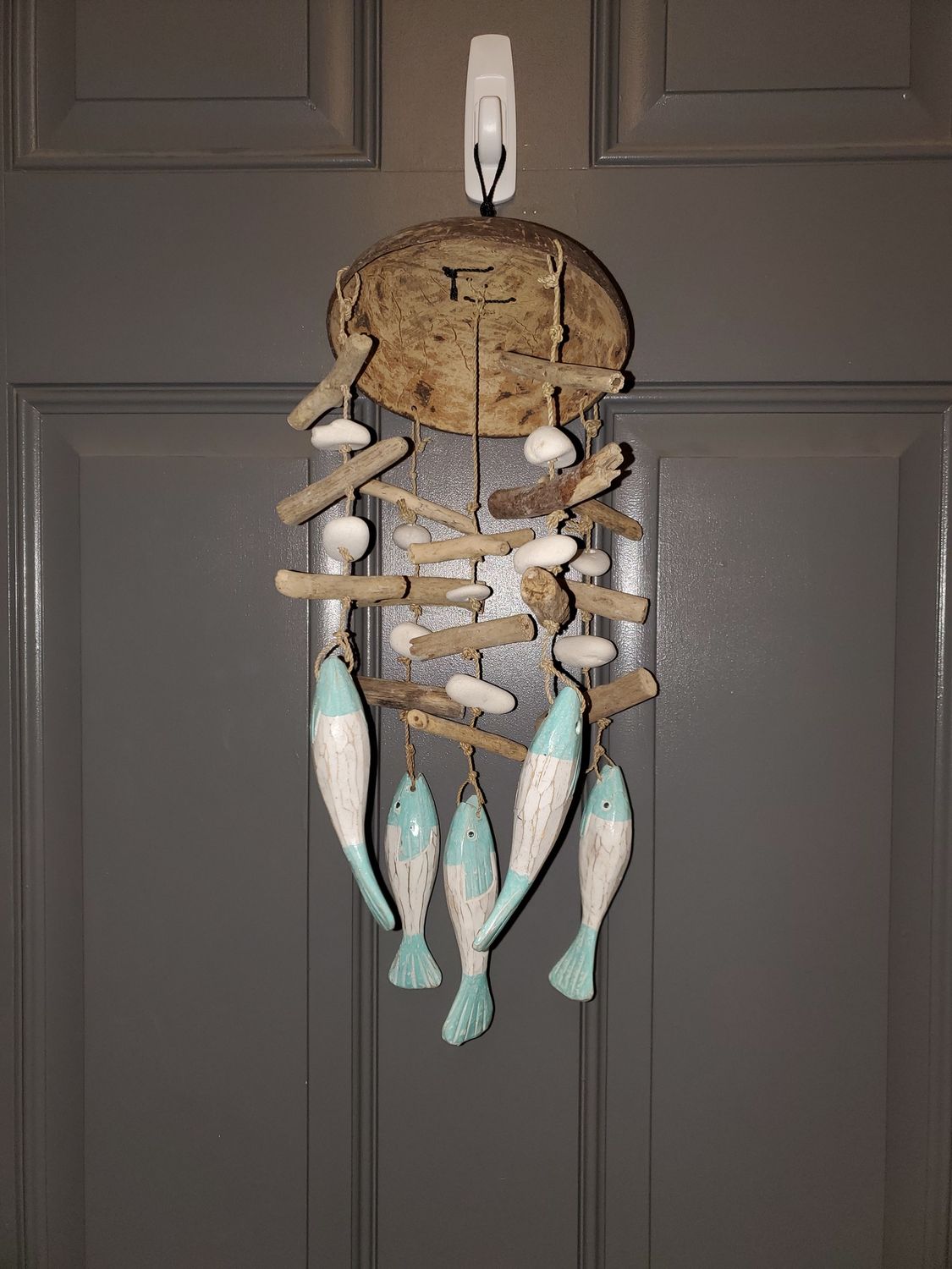 Wind Chime, Coconut Top Mint Fish