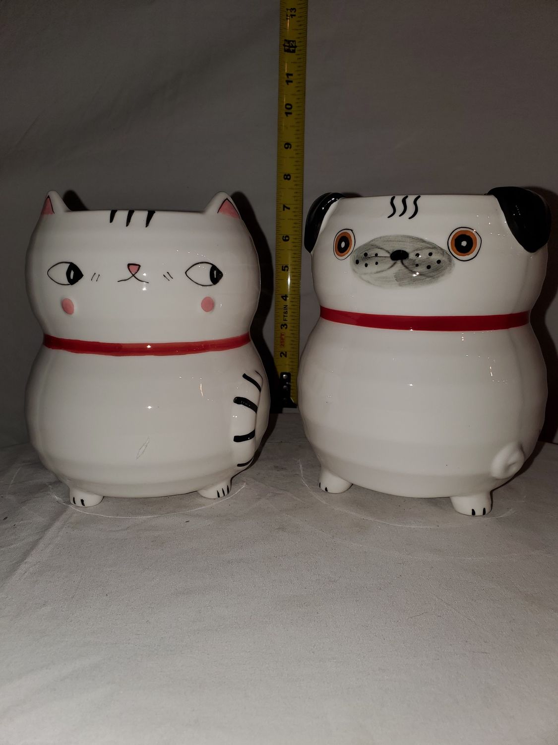 Planter, Happy Kitty/Dog  2 ass't