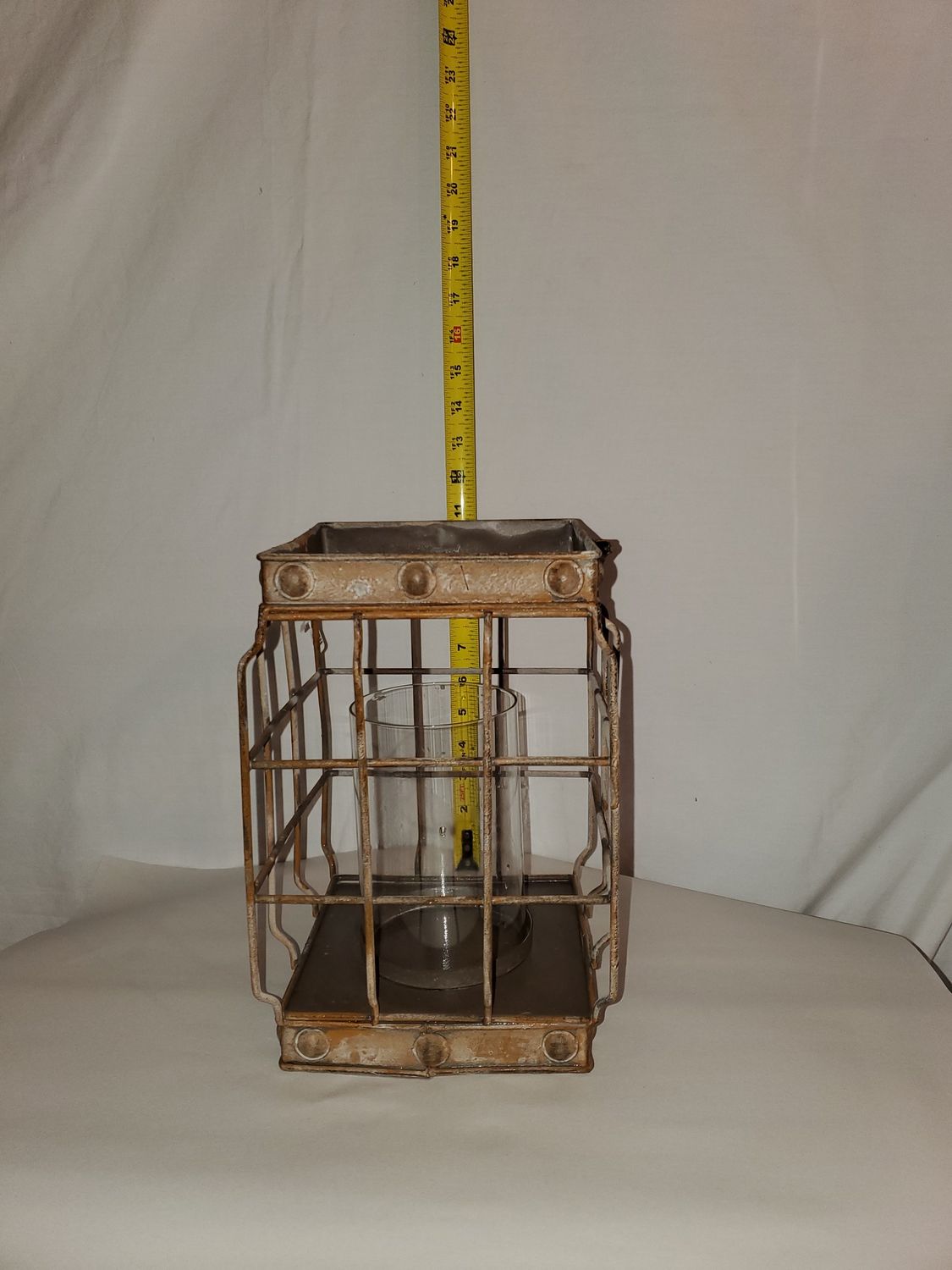 Lantern, Metal Grid 11.5"