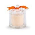 Candle, Baked Apple, Glass Dome  5.5"