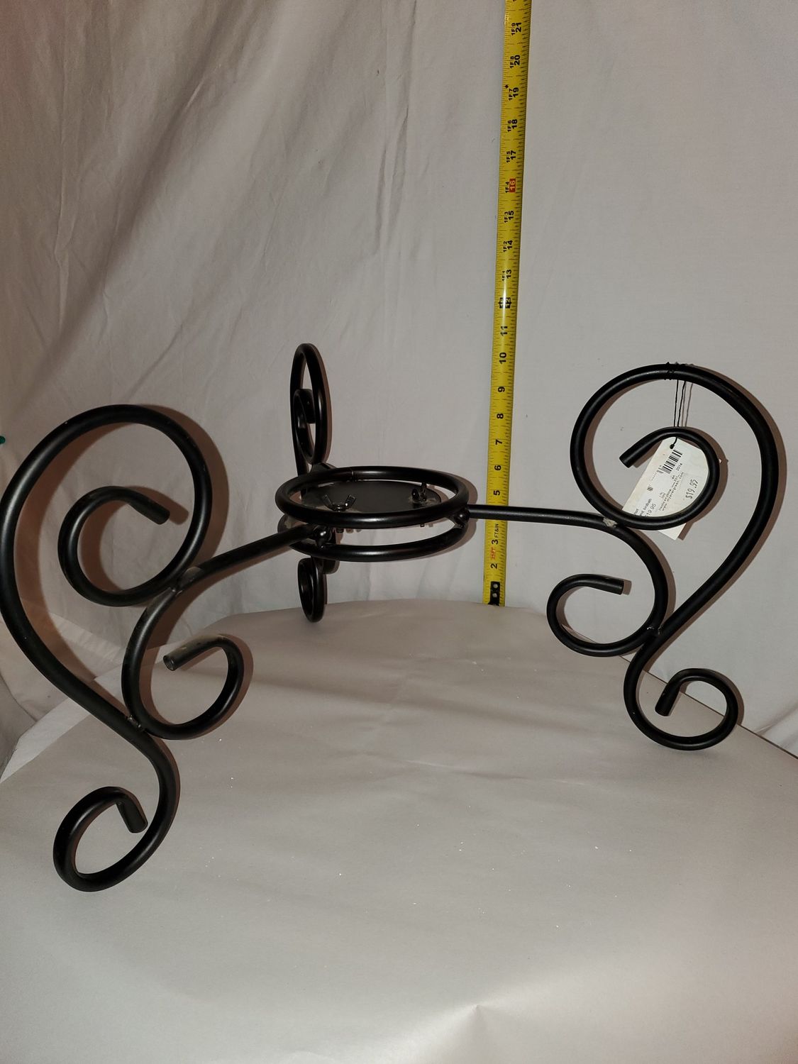 Stand, Birdbath Black
