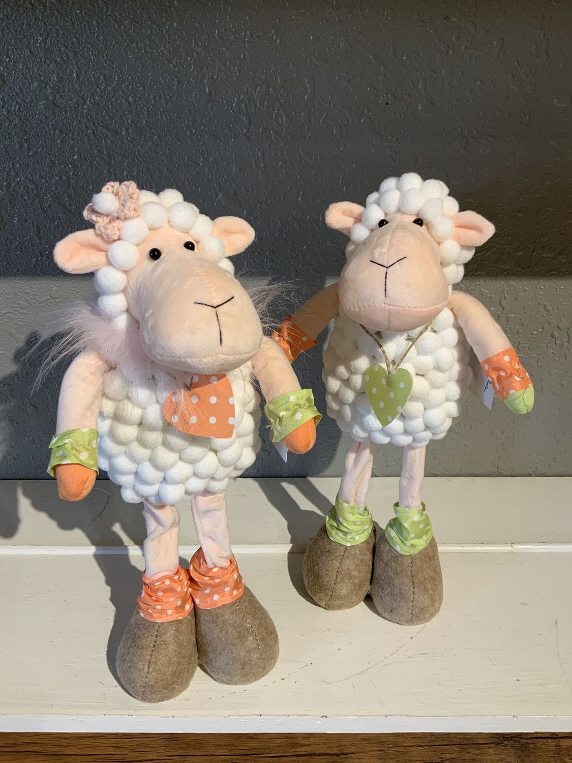 Plush, Standing Wooly Sheep