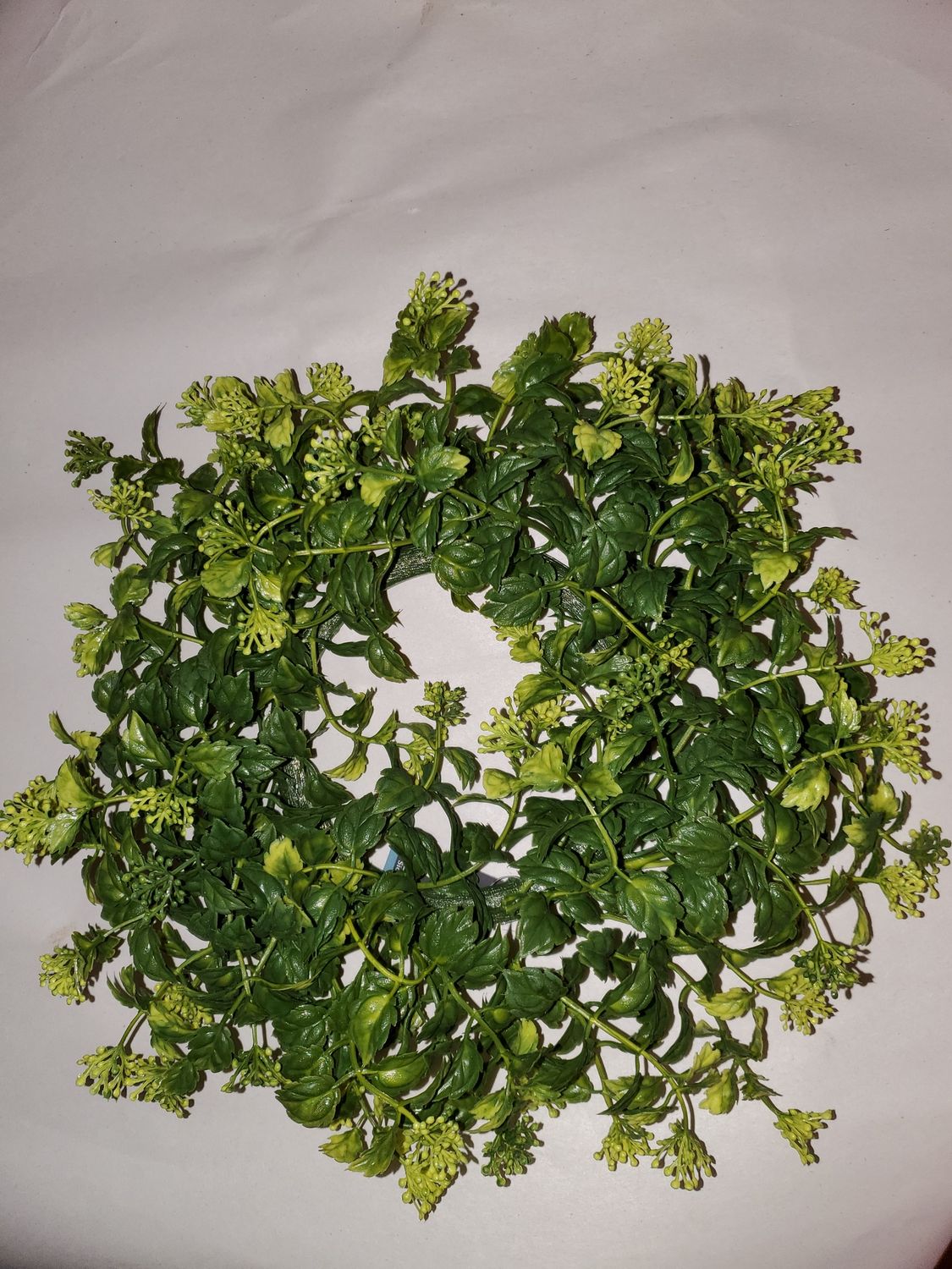 Candle Ring, Boxwood Green 4x12"