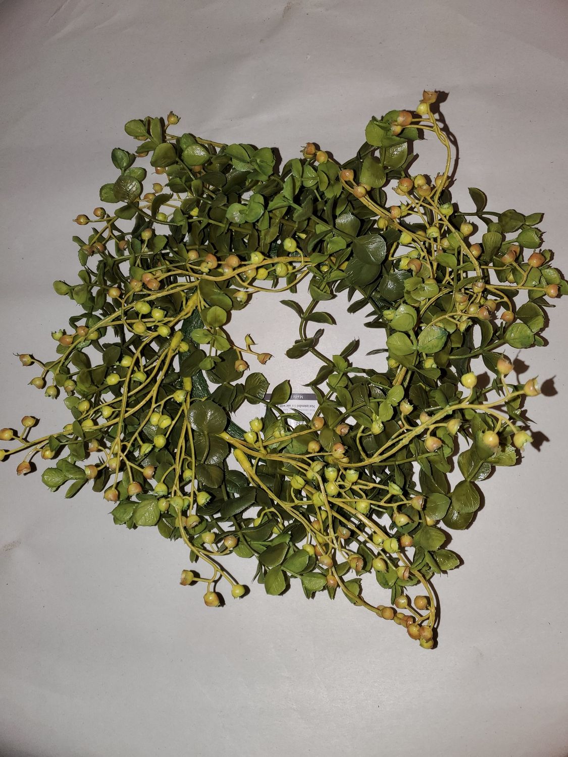Candle Ring, Eucalyptus  4"