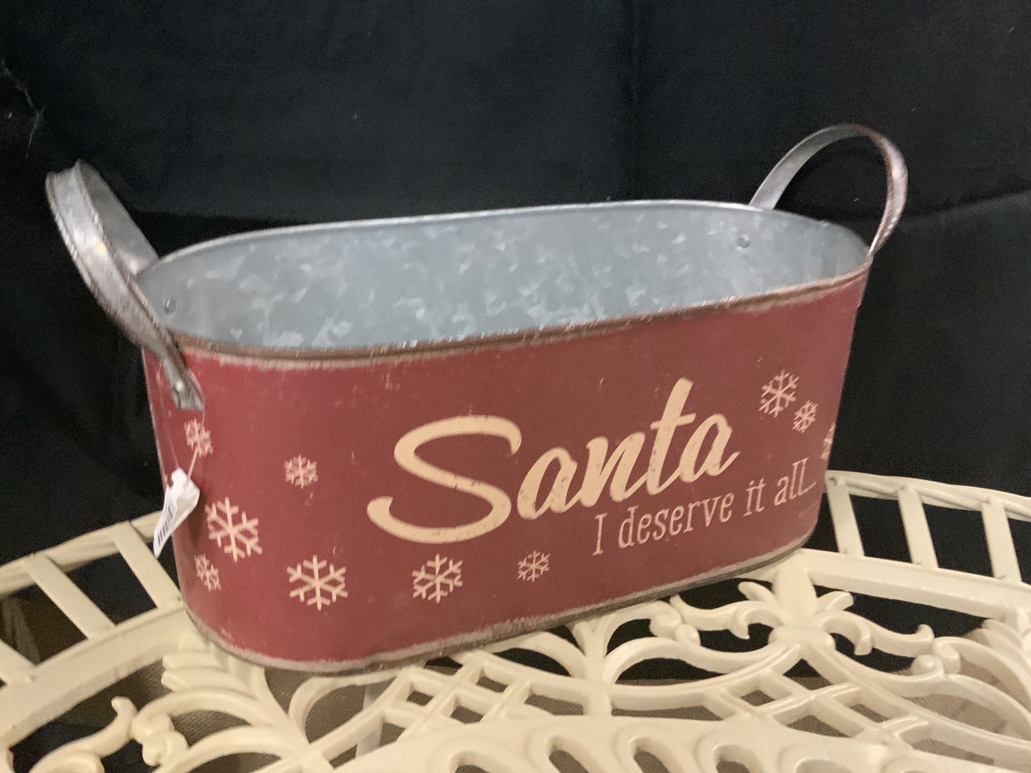 Bin, Sparkle All Way red oval