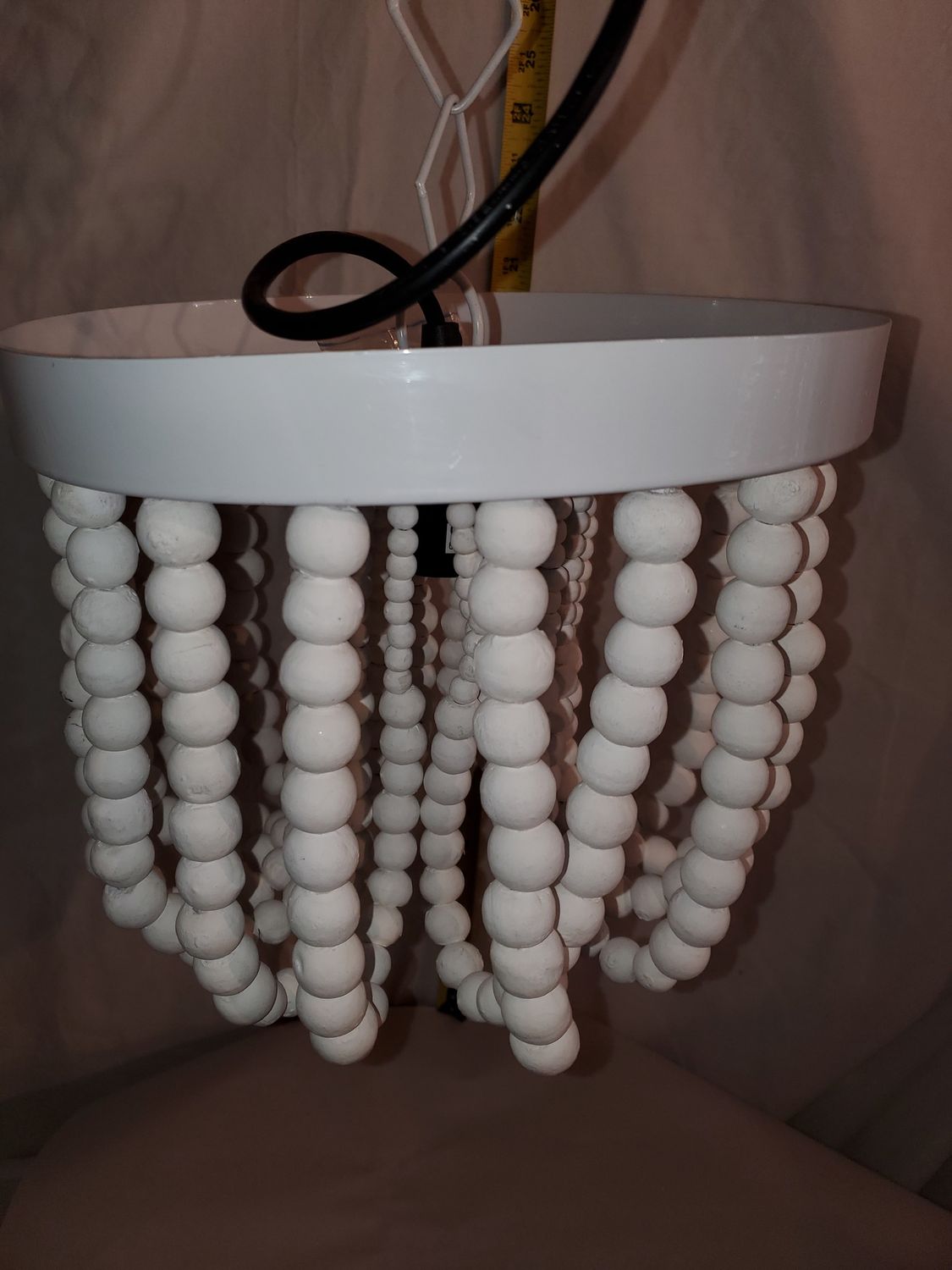 Lamp, Beaded Hanging