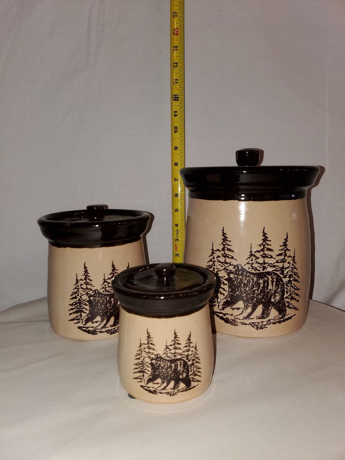 Canister, Bear In Trees 3 asst