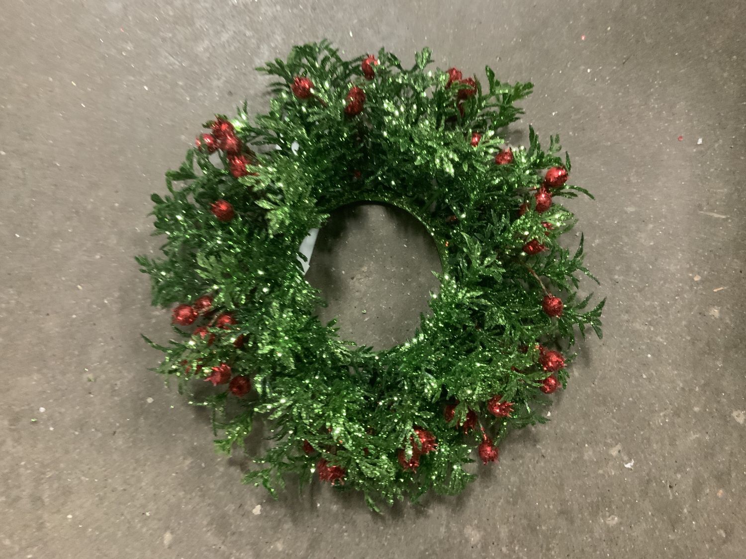 Candle Ring, Tea Leaf 3" glitter