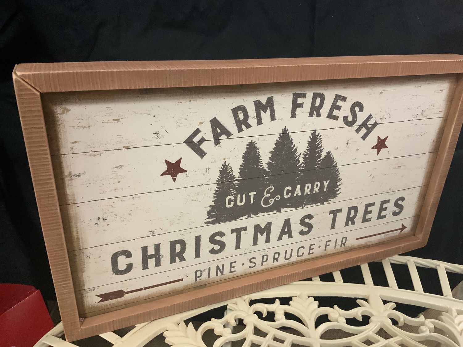 Box Sign, Farm Fresh