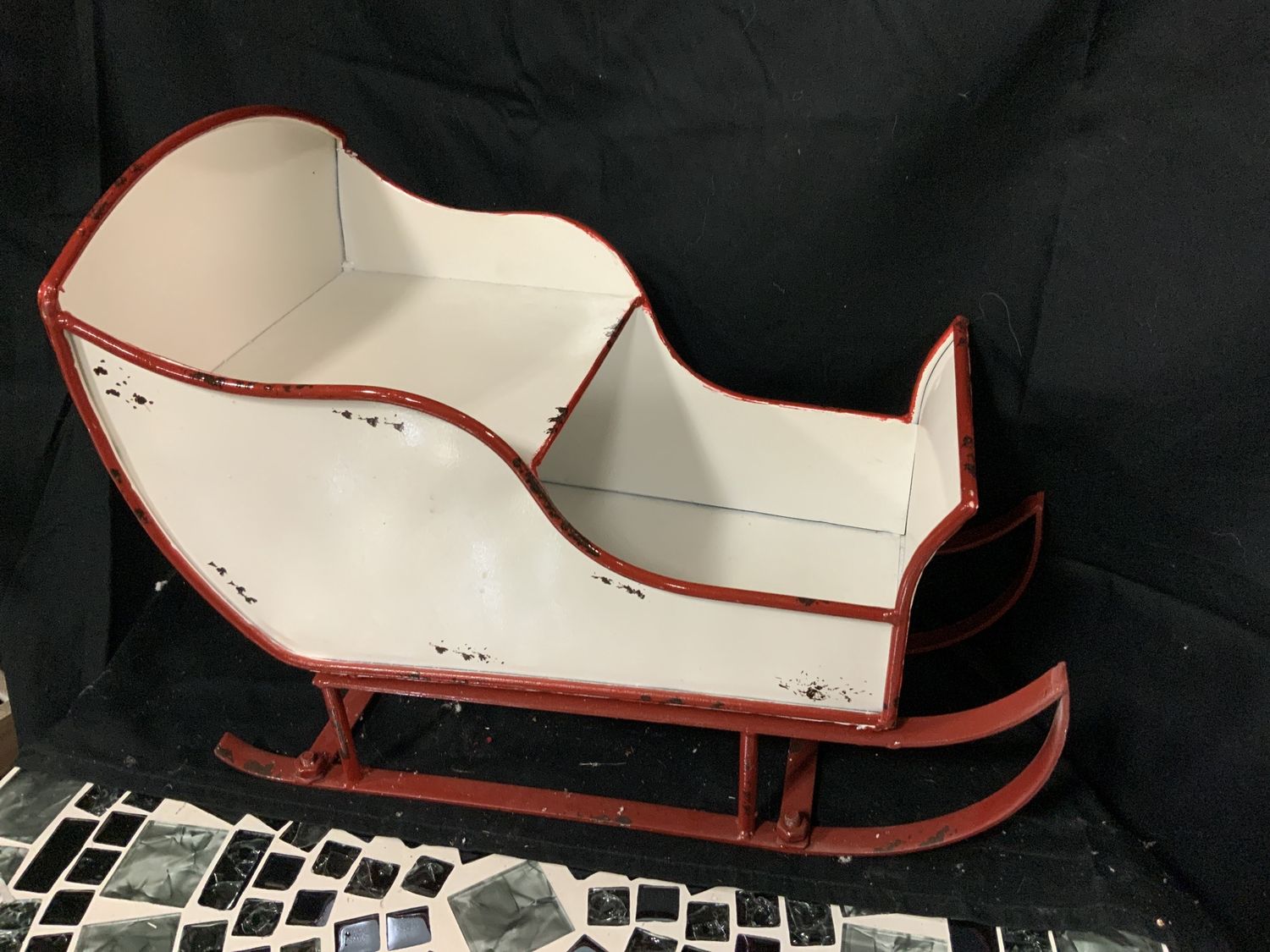 Sled, Metal Red 17" &amp; 22"