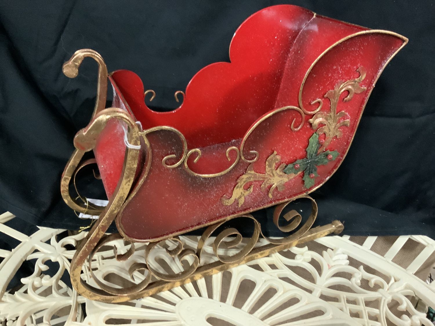 Sleigh, Bavarian 14"x10"