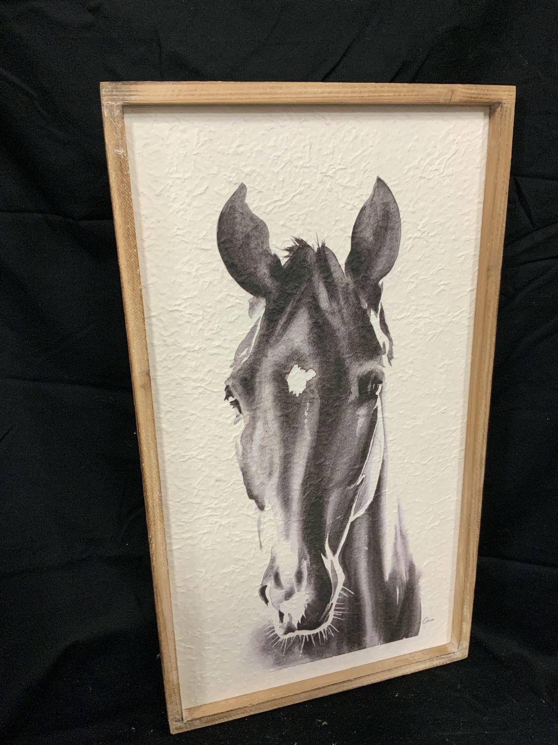 Wall Decor, Horse Head framed
