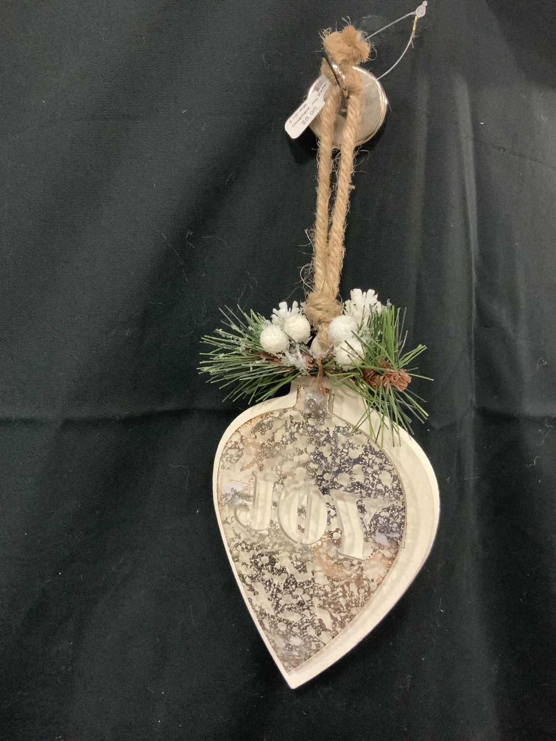 Ornament, Joy Reflectory 5.75" Plat