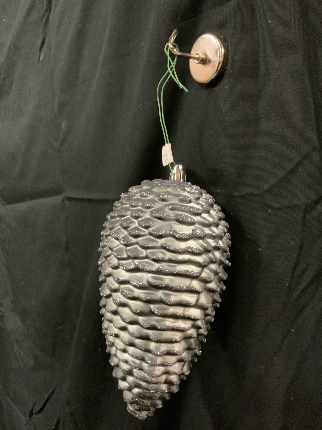 Ornament, Pewter Pinecone 7"