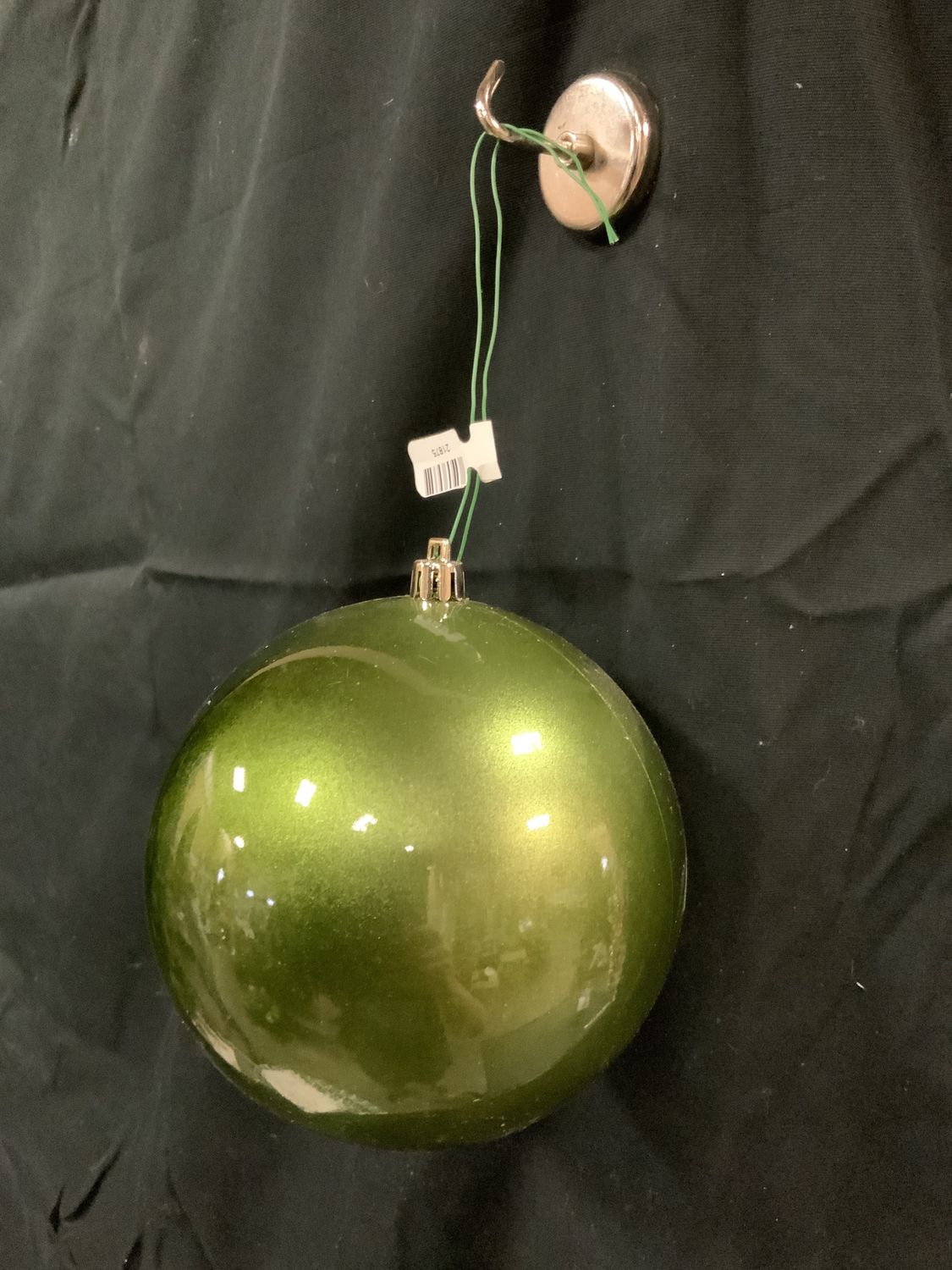 Ornament, Juniper Candy Ball 4.75"