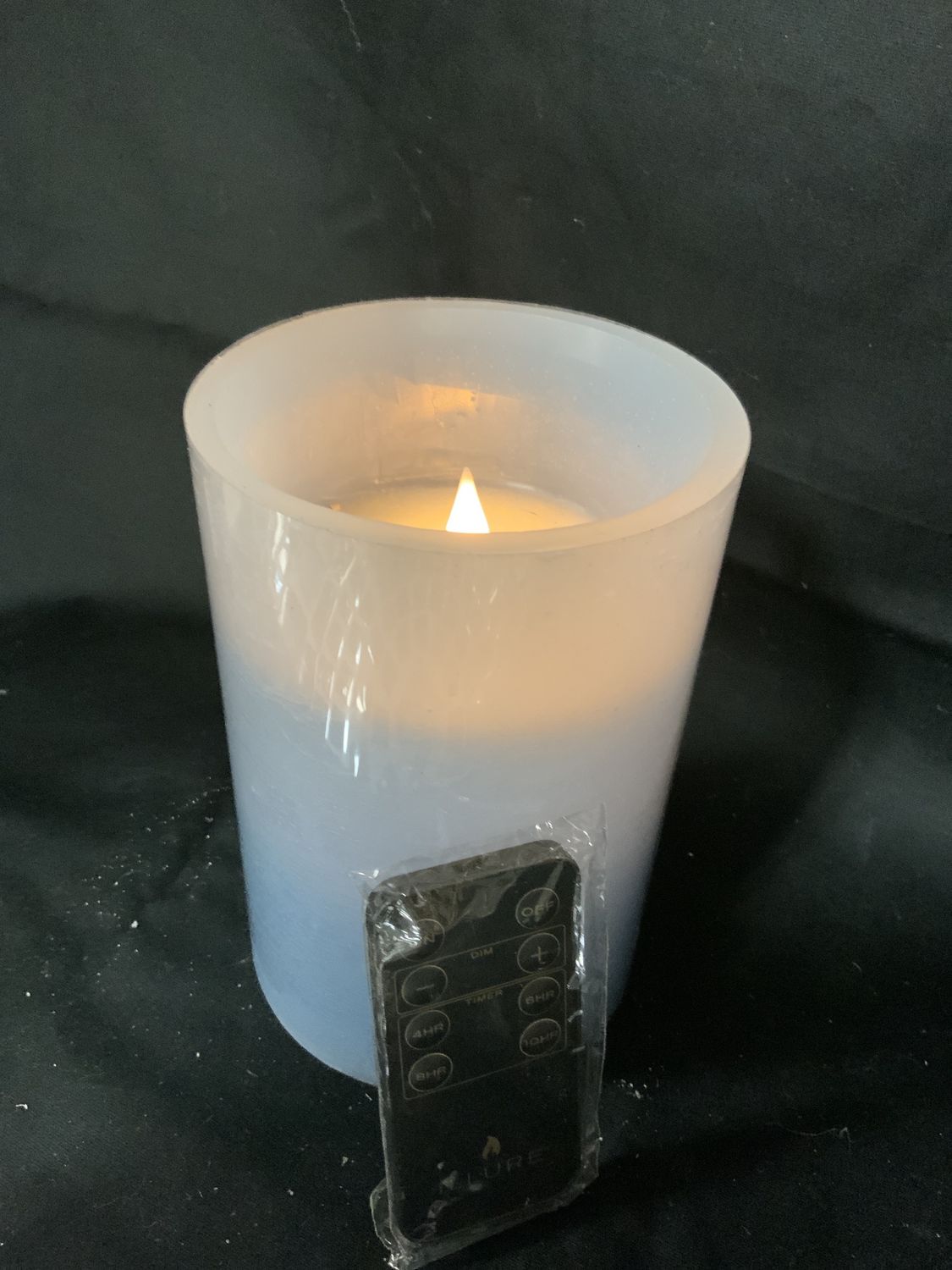 Candle, Illure 4x6 Blue