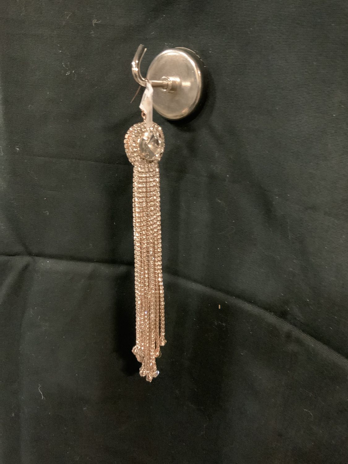 Ornament, Crystal tassel rose gold cl