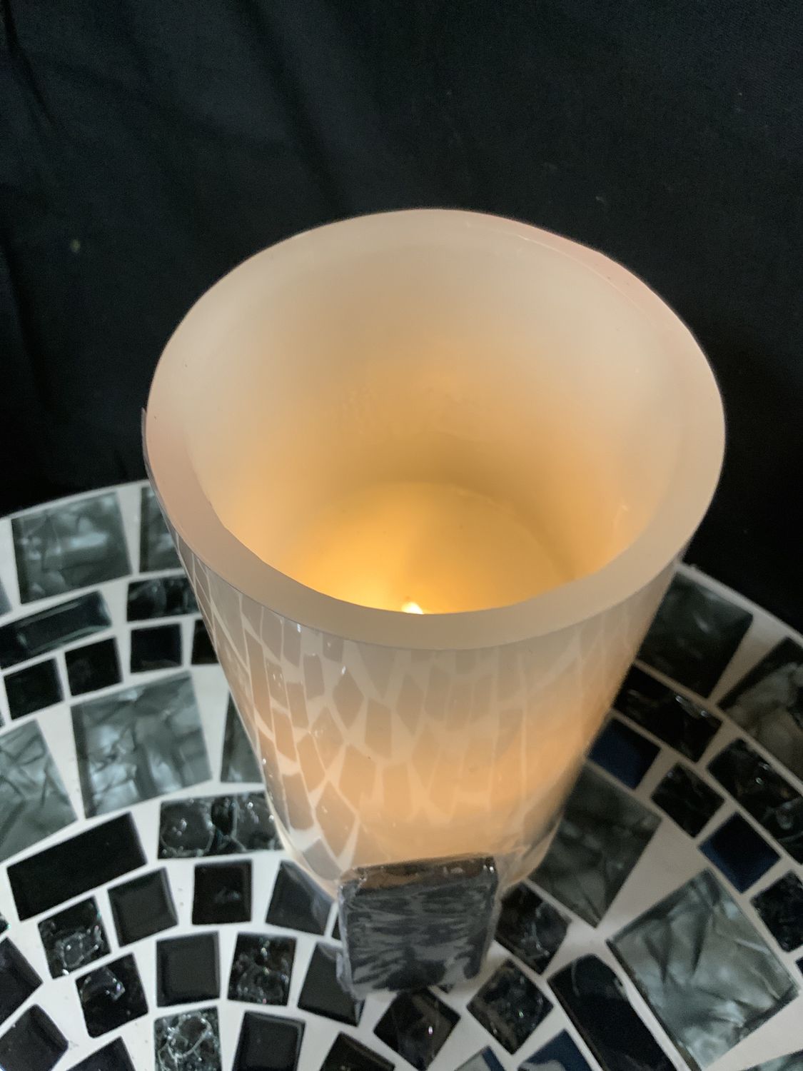 Candle, Illure 4x8 cream