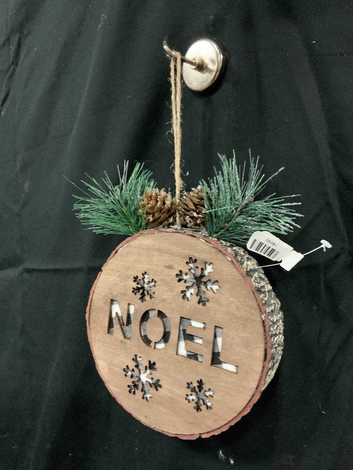 Ornament, Checked Disc lazer cut